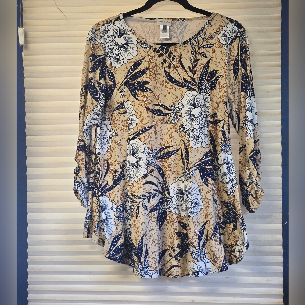 Floral Print Women's Top